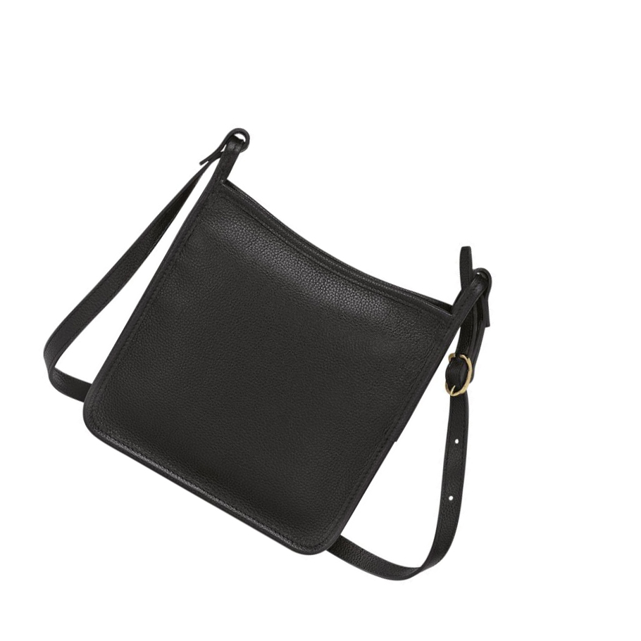 Longchamp Le Foulonné S Crossbody Veske Dame Svarte | NO-UD3764