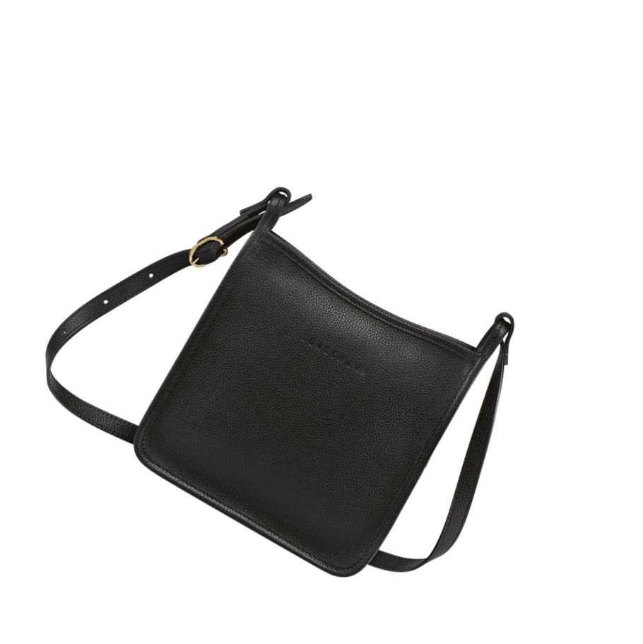 Longchamp Le Foulonné S Crossbody Veske Dame Svarte | NO-UD3764