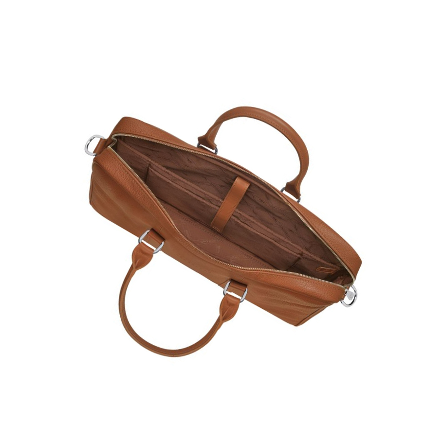 Longchamp Le Foulonné S Kofferter Dame Brune | NO-BD9015