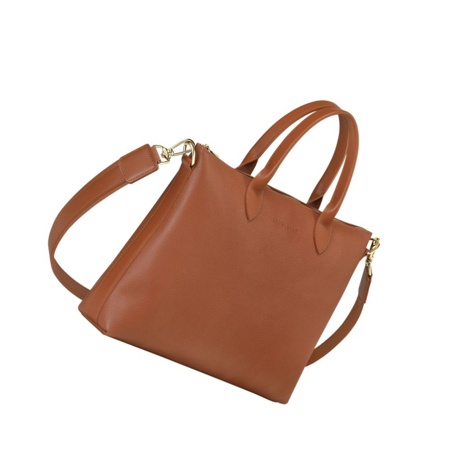 Longchamp Le Foulonné S Kofferter Dame Brune | NO-NR9267