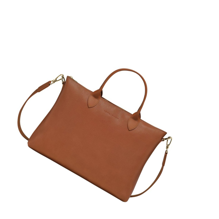 Longchamp Le Foulonné S Kofferter Dame Brune | NO-NR9267