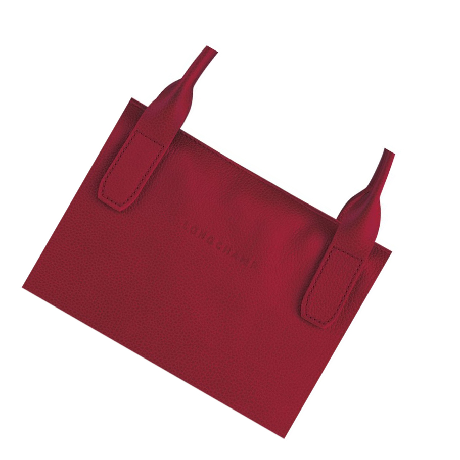 Longchamp Le Foulonné S Kofferter Dame Rød | NO-AF3795