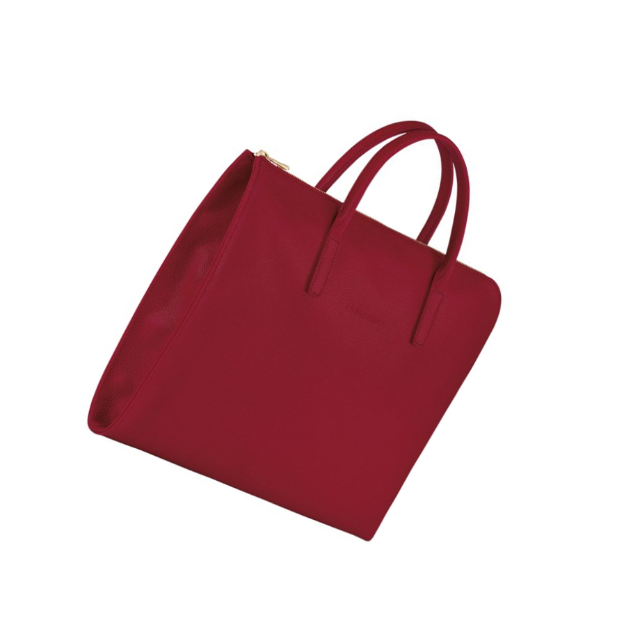 Longchamp Le Foulonné S Kofferter Dame Rød | NO-OU7839