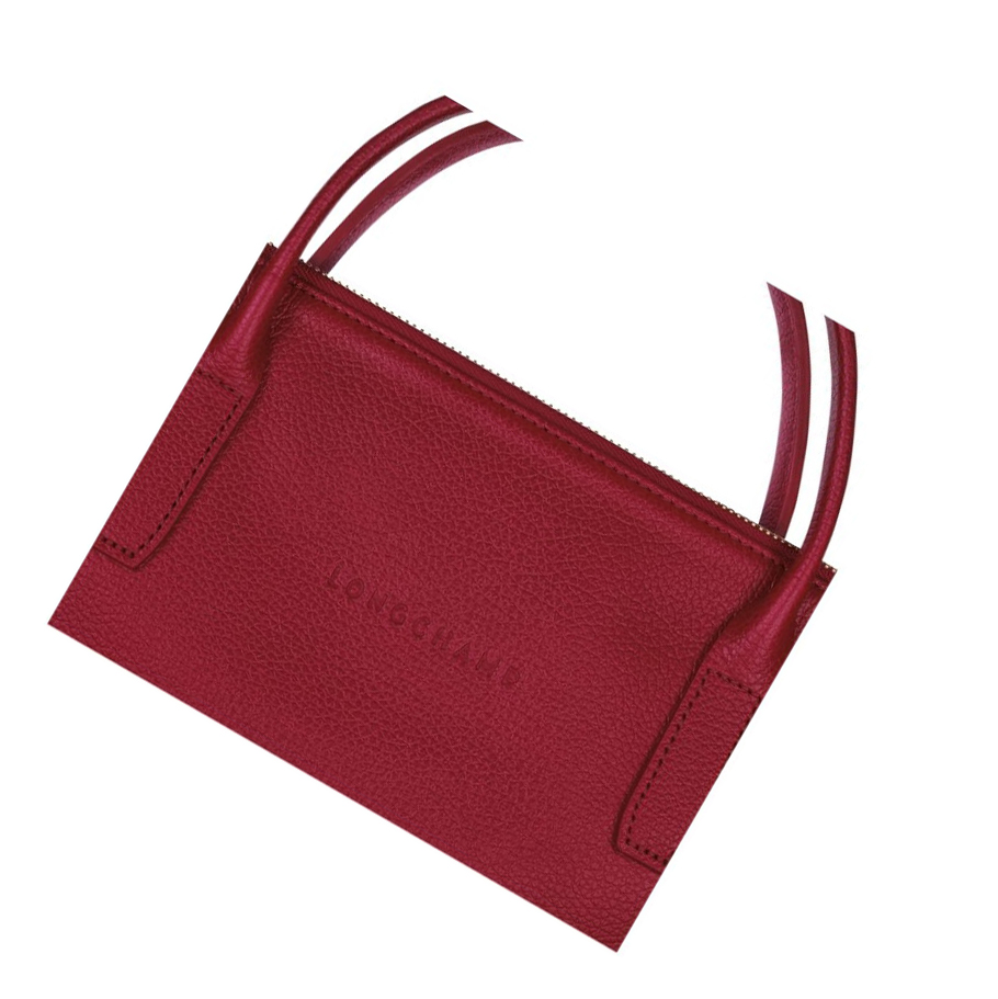 Longchamp Le Foulonné S Kofferter Dame Rød | NO-OU7839