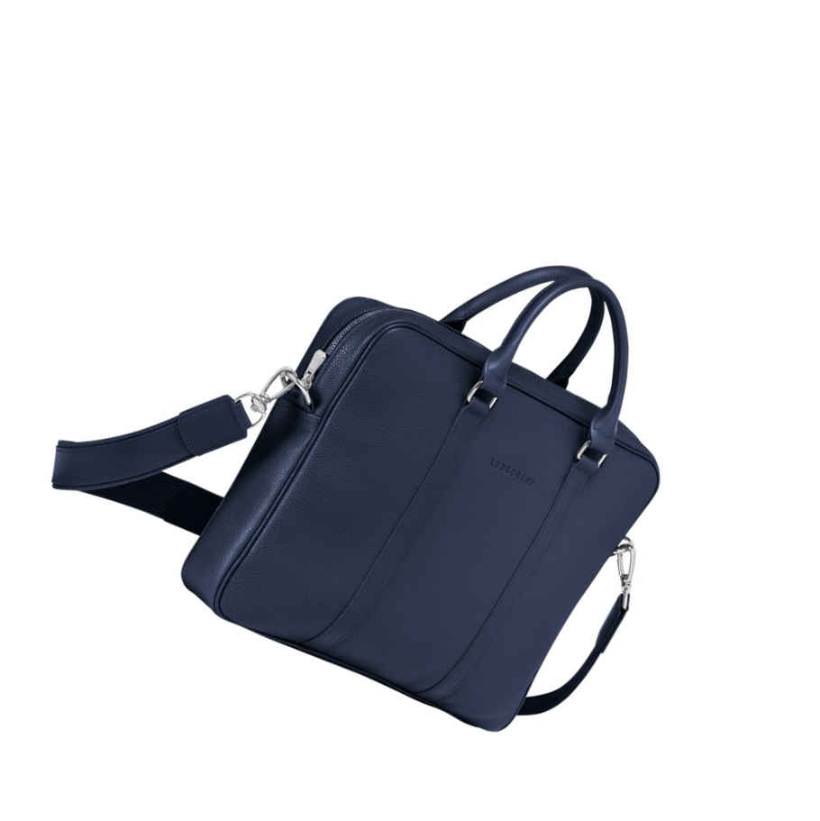 Longchamp Le Foulonné XS Kofferter Dame Marineblå | NO-ME4276