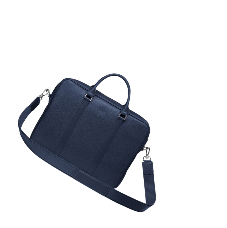 Longchamp Le Foulonné XS Kofferter Dame Marineblå | NO-ME4276