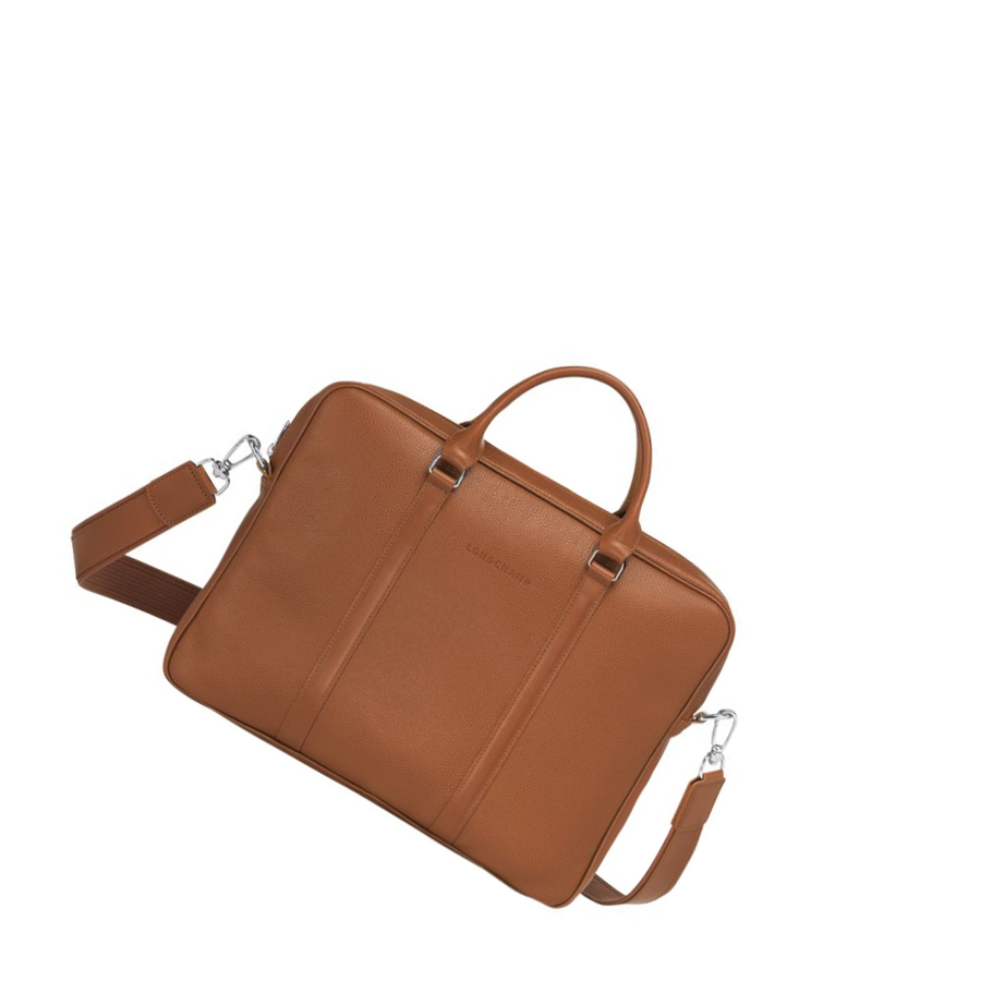 Longchamp Le Foulonné XS Kofferter Herre Brune | NO-RS8175