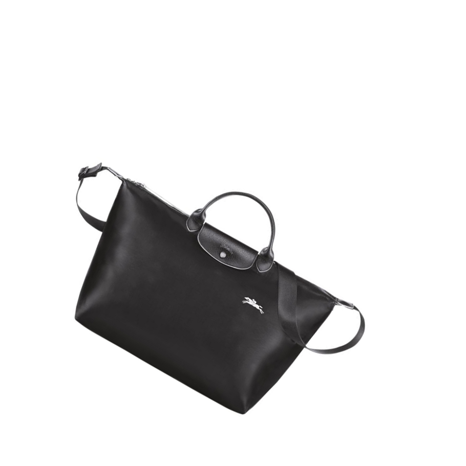 Longchamp Le Pliage Alpin Reiseveske Herre Svarte | NO-OQ8274