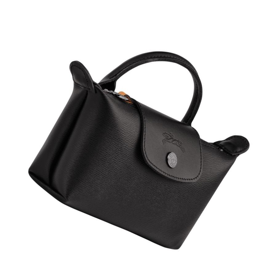 Longchamp Le Pliage City Pouches Dame Svarte | NO-MD5146