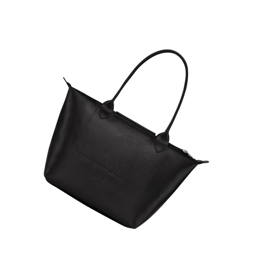 Longchamp Le Pliage City S Handleposer Dame Svarte | NO-WK4872