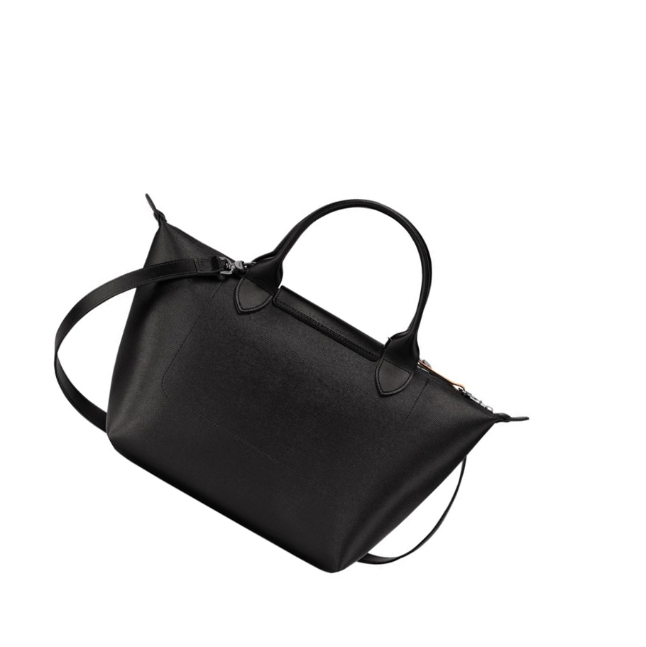 Longchamp Le Pliage City S Håndveske Dame Svarte | NO-AW1254