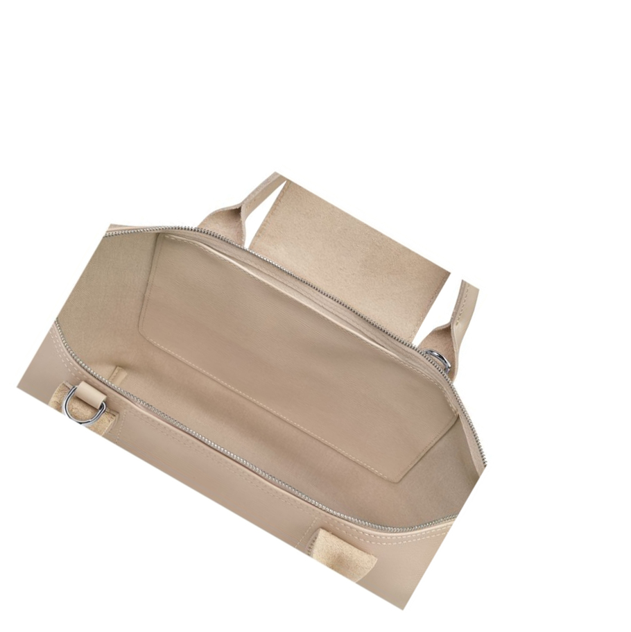 Longchamp Le Pliage City S Håndveske Dame Beige | NO-BH8147