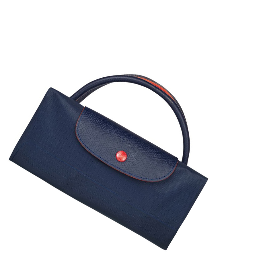 Longchamp Le Pliage Club L Reiseveske Dame Marineblå | NO-AW4265