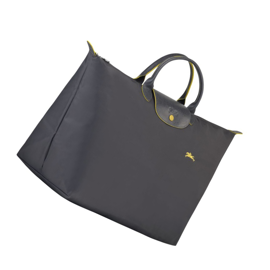 Longchamp Le Pliage Club L Reiseveske Dame Grå | NO-FW2761