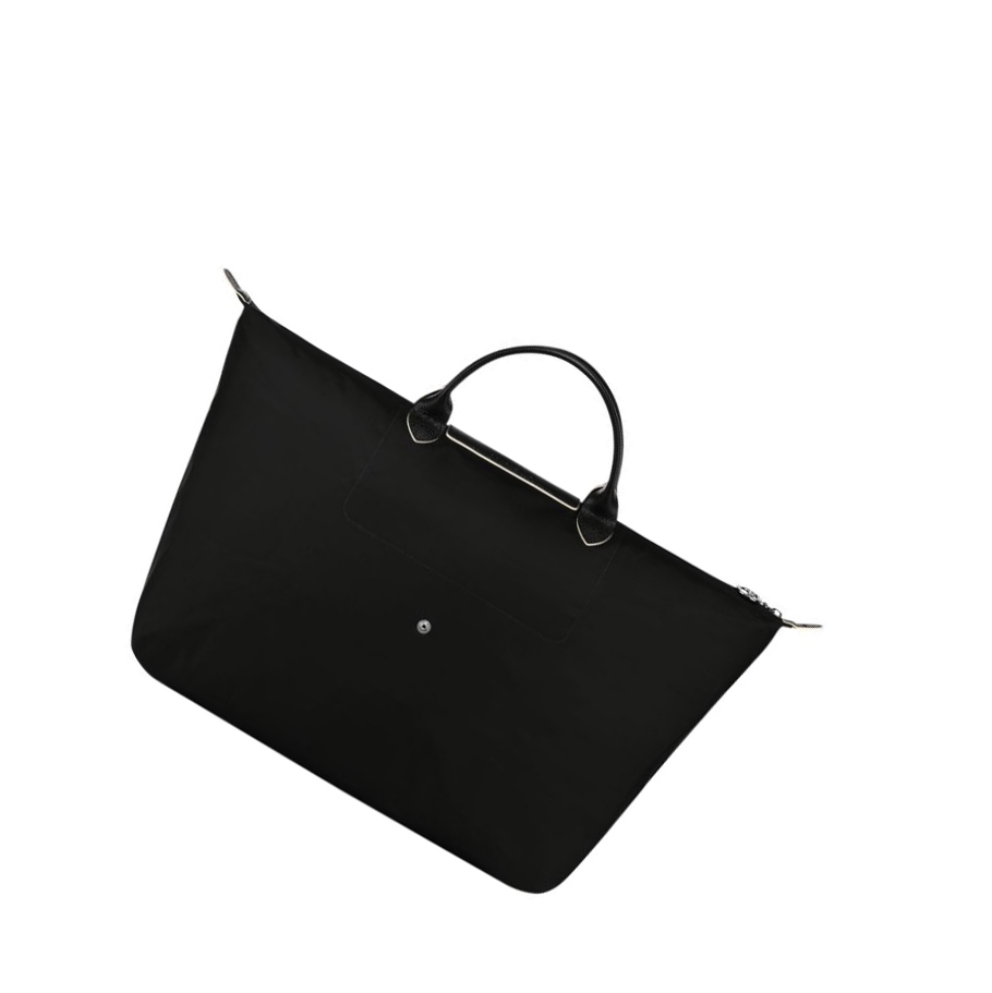 Longchamp Le Pliage Club L Reiseveske Dame Svarte | NO-XF2784