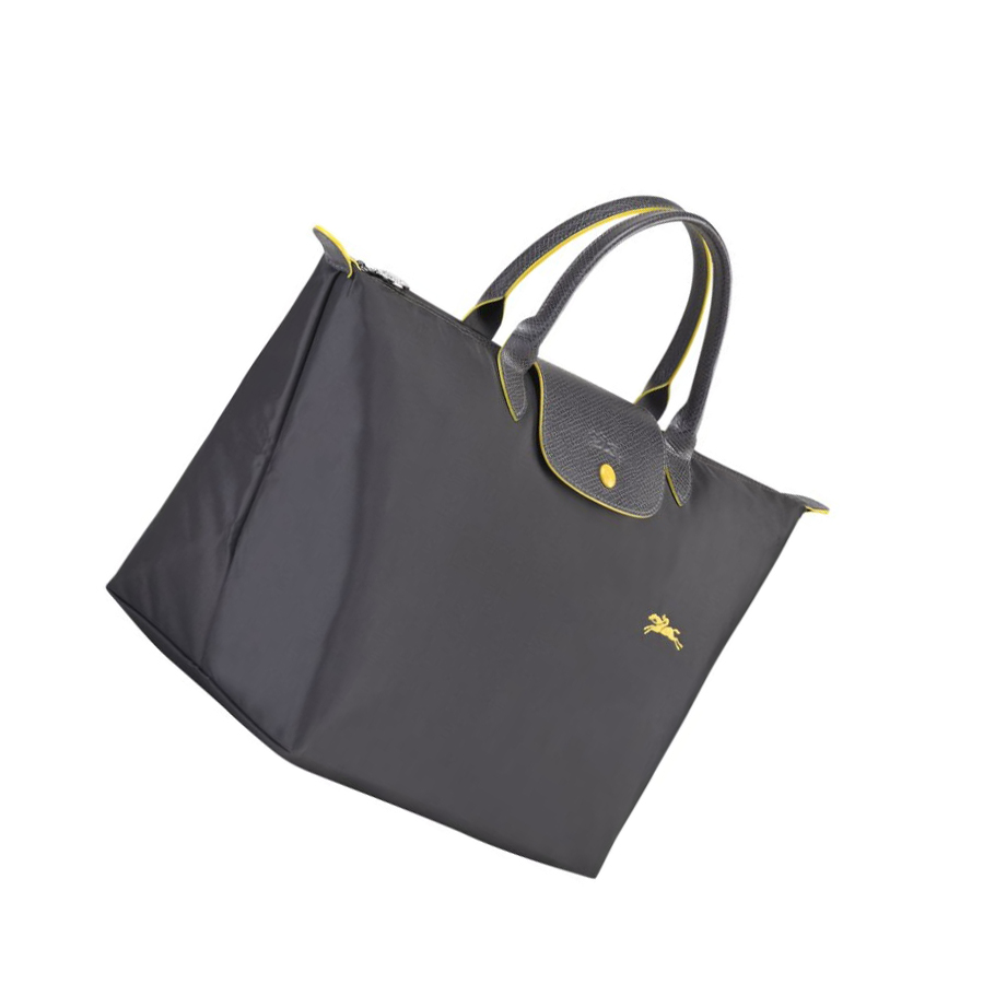 Longchamp Le Pliage Club M Håndveske Dame Grå | NO-SZ5782