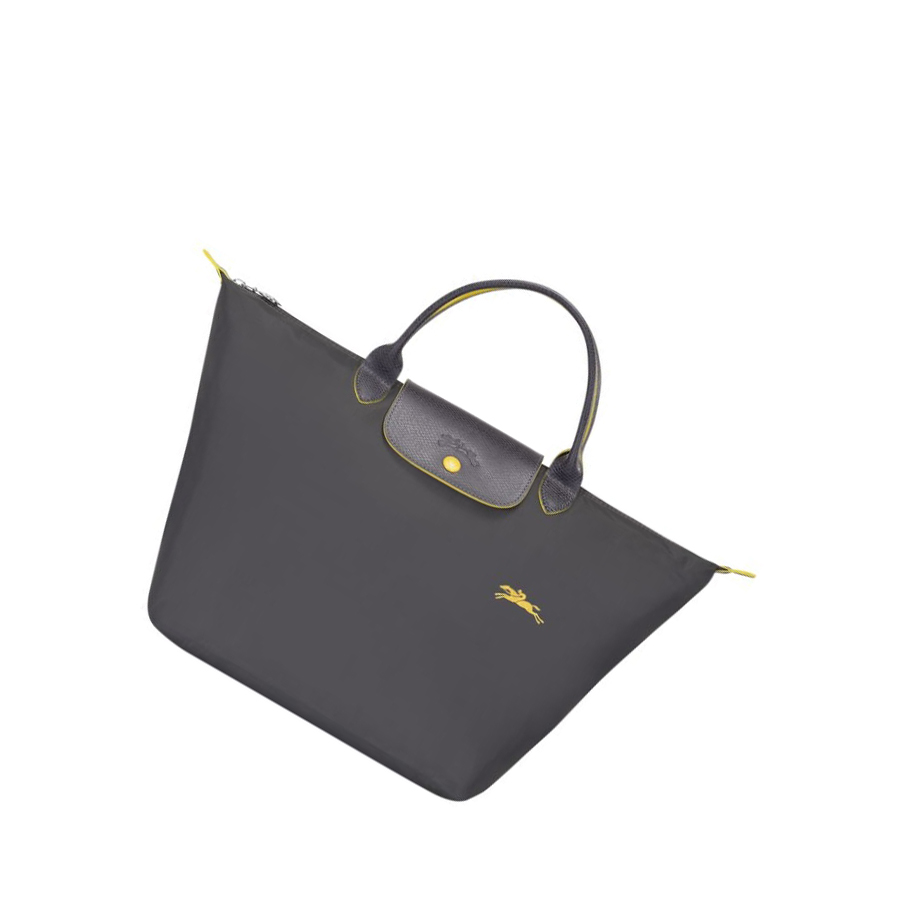 Longchamp Le Pliage Club M Håndveske Dame Grå | NO-SZ5782