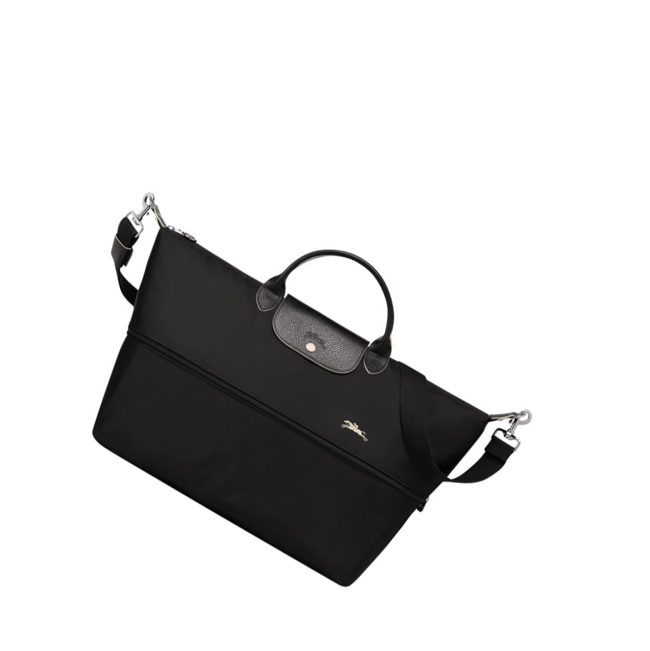 Longchamp Le Pliage Club Reiseveske Dame Svarte | NO-QB1689