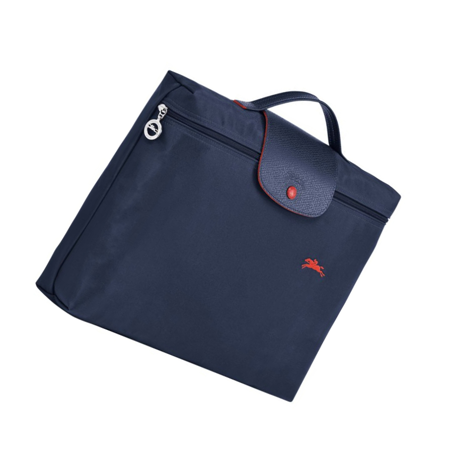 Longchamp Le Pliage Club S Kofferter Herre Marineblå | NO-UB8295