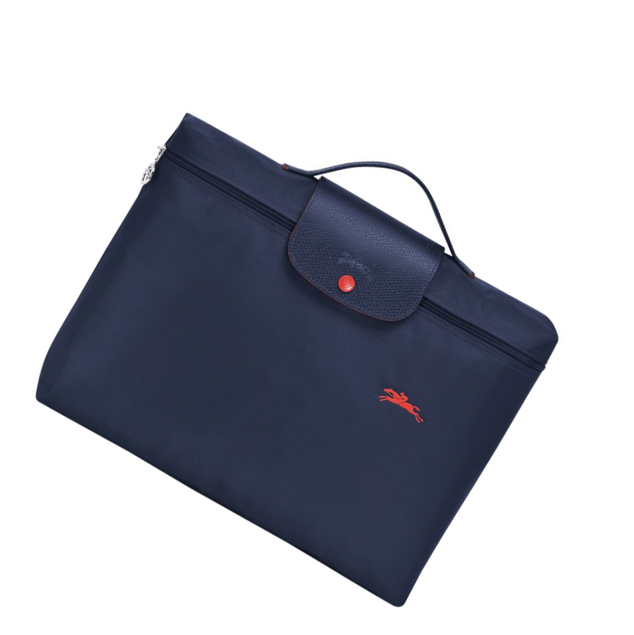 Longchamp Le Pliage Club S Kofferter Herre Marineblå | NO-UB8295