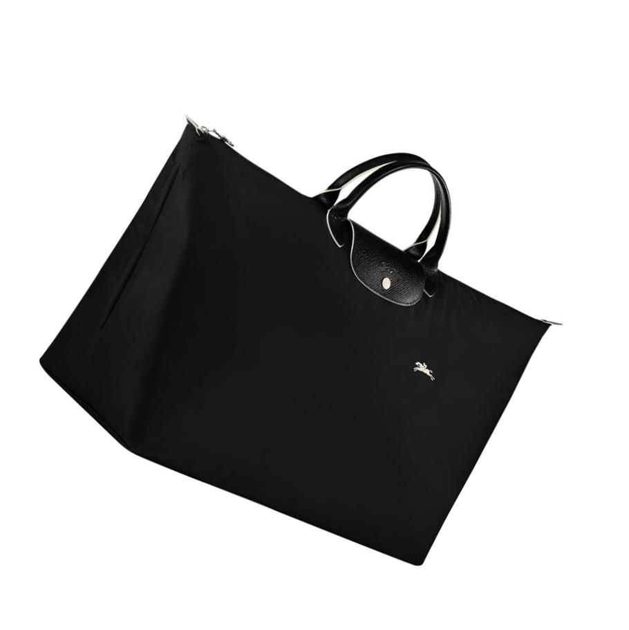 Longchamp Le Pliage Club XL Reiseveske Dame Svarte | NO-HB5318