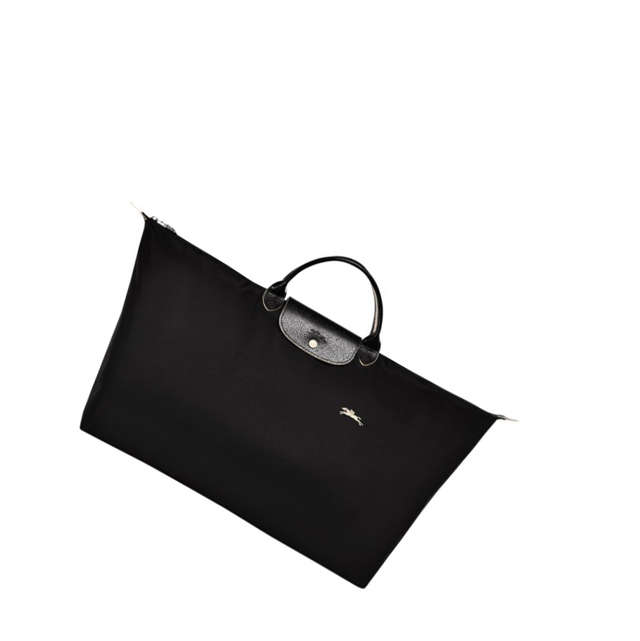 Longchamp Le Pliage Club XL Reiseveske Dame Svarte | NO-HB5318