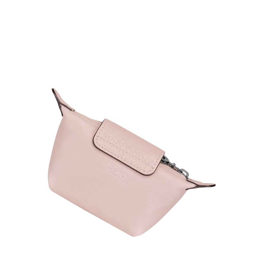 Longchamp Le Pliage Cuir Myntpung Dame Rosa | NO-FN1382