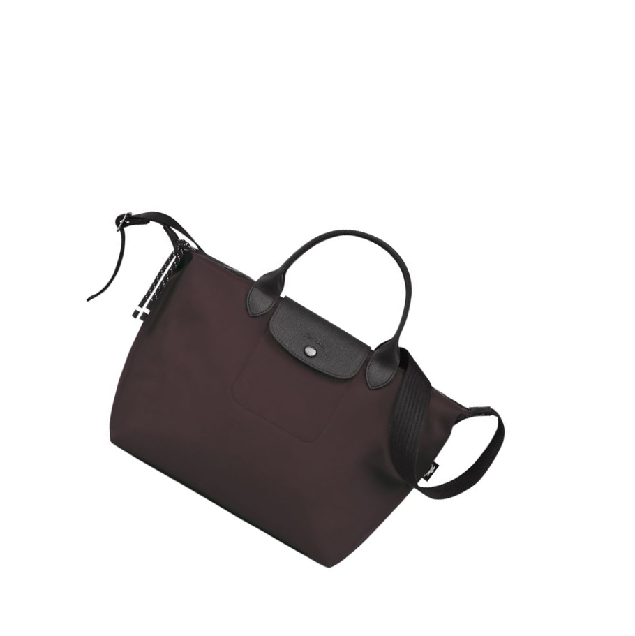 Longchamp Le Pliage Energy M Håndveske Dame Burgunder | NO-QW9213