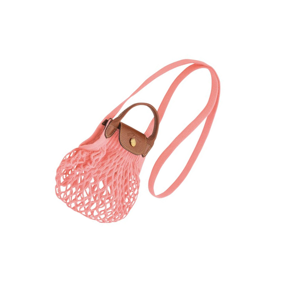 Longchamp Le Pliage Filet XS Crossbody Veske Dame Rosa | NO-WA1502