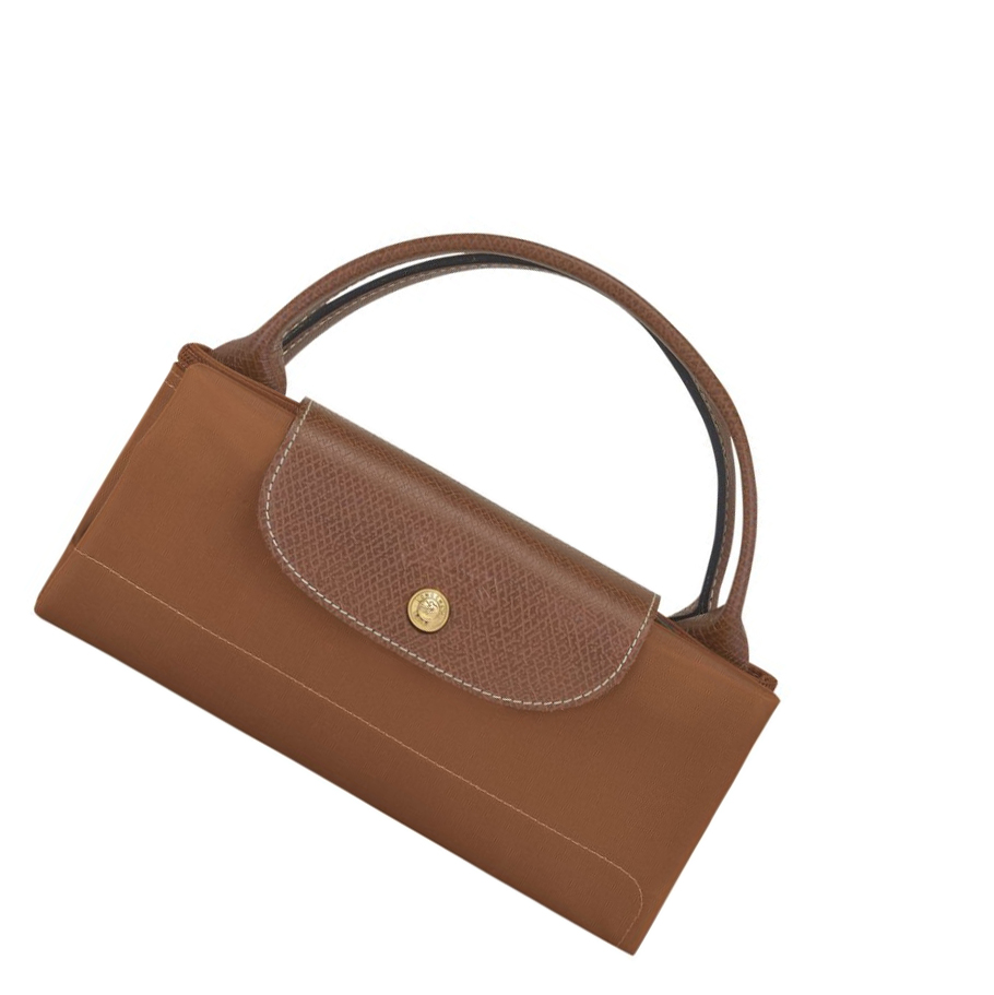 Longchamp Le Pliage L Reiseveske Dame Brune | NO-XQ2189