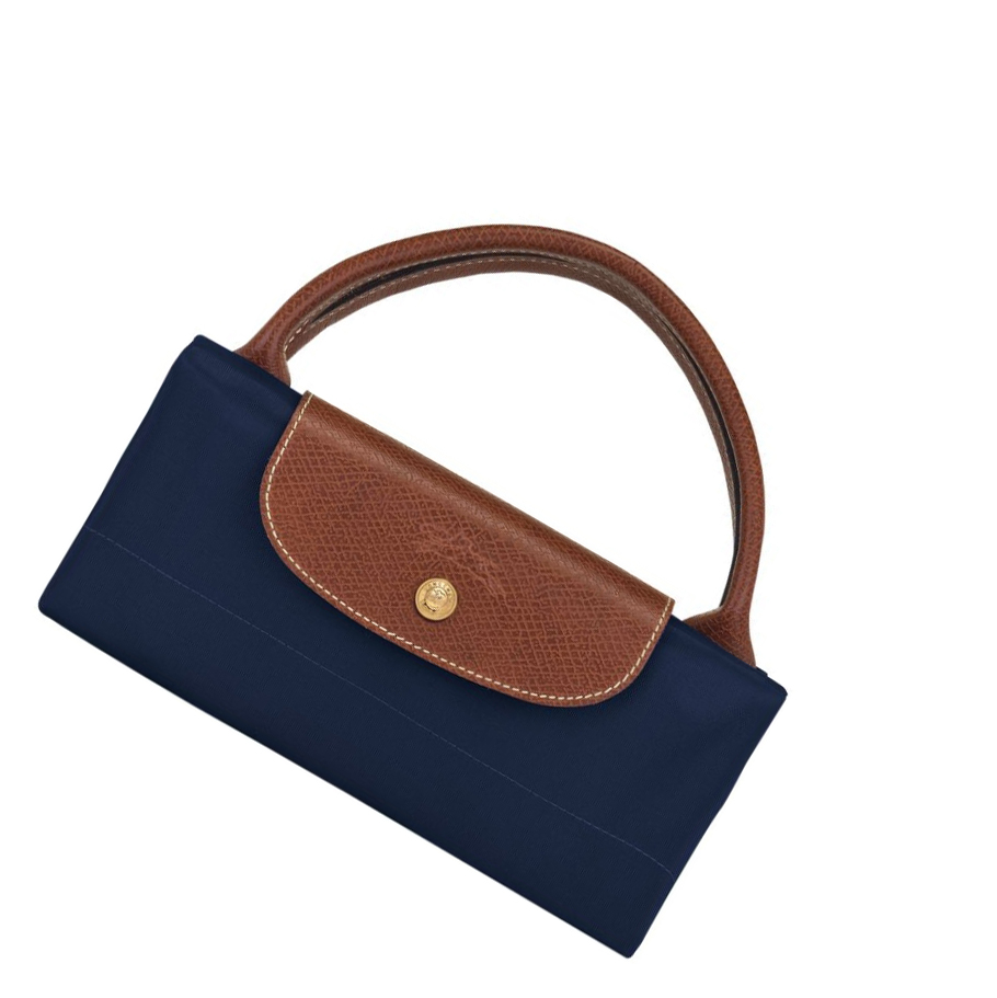 Longchamp Le Pliage L Reiseveske Dame Marineblå | NO-KD7038