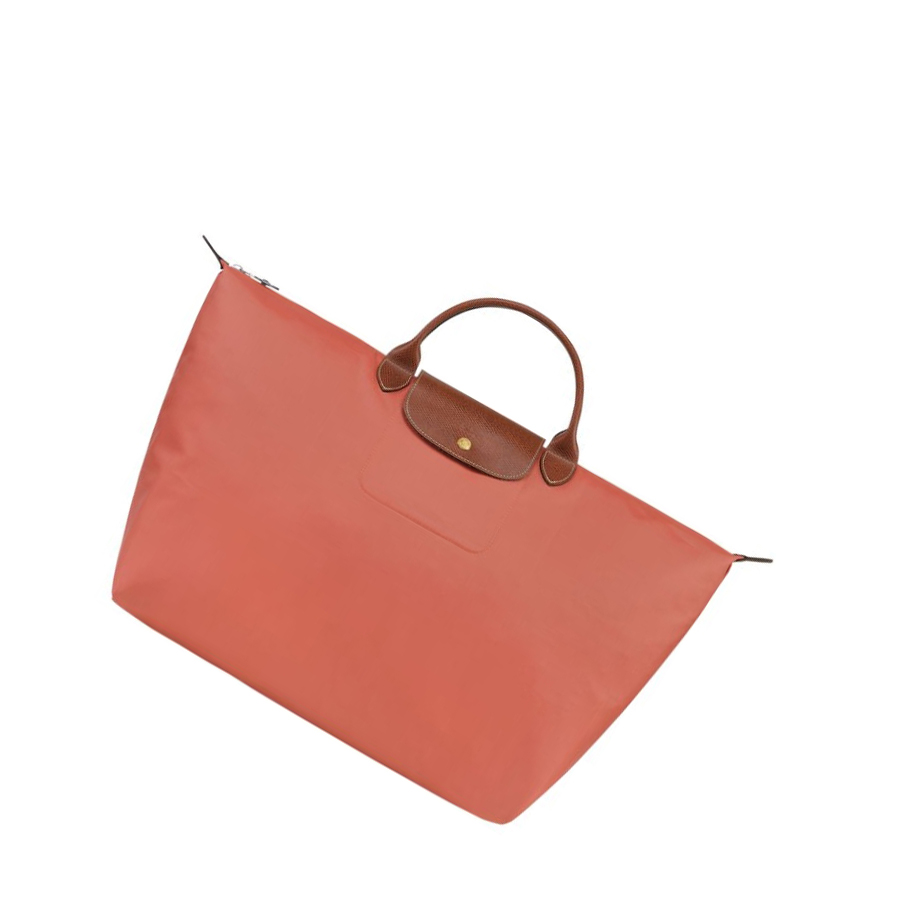 Longchamp Le Pliage L Reiseveske Dame Rosa | NO-MD0951