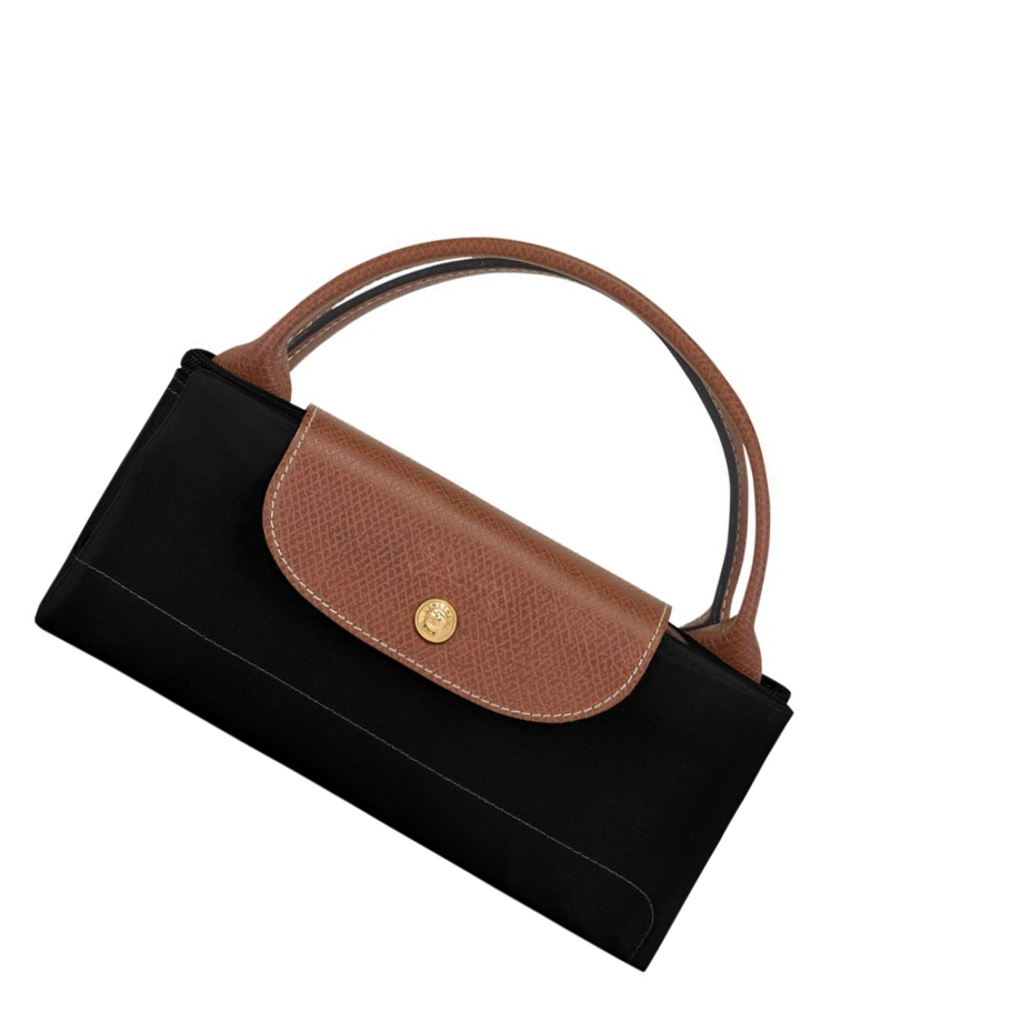 Longchamp Le Pliage L Reiseveske Dame Svarte | NO-GP6741