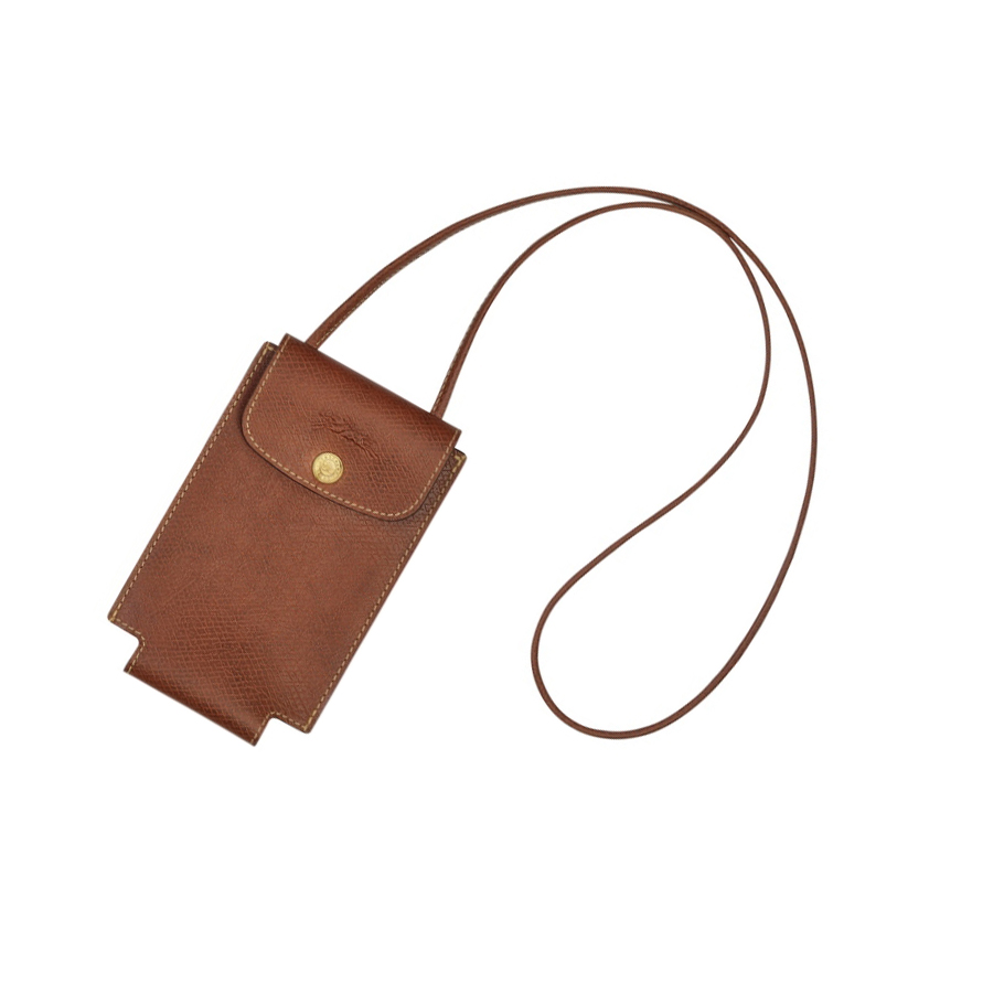 Longchamp Le Pliage Mobildeksel Dame Brune | NO-VJ9274