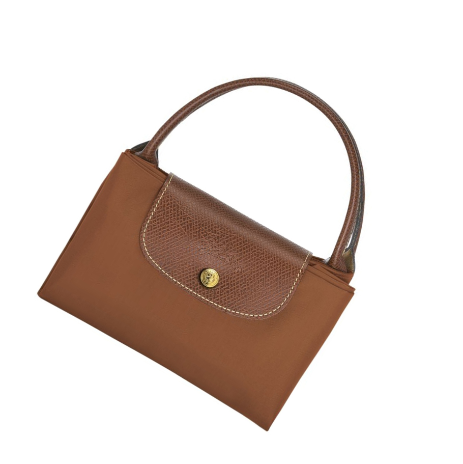 Longchamp Le Pliage Original M Håndveske Dame Brune | NO-DC0716