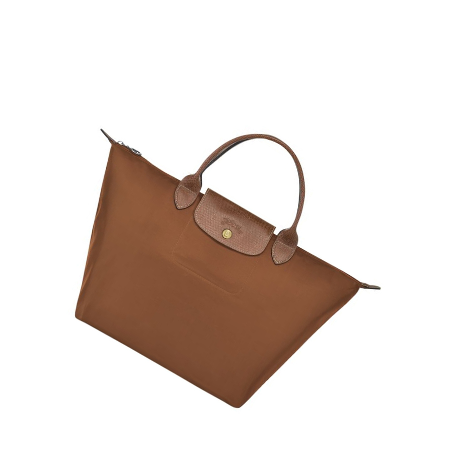 Longchamp Le Pliage Original M Håndveske Dame Brune | NO-DC0716