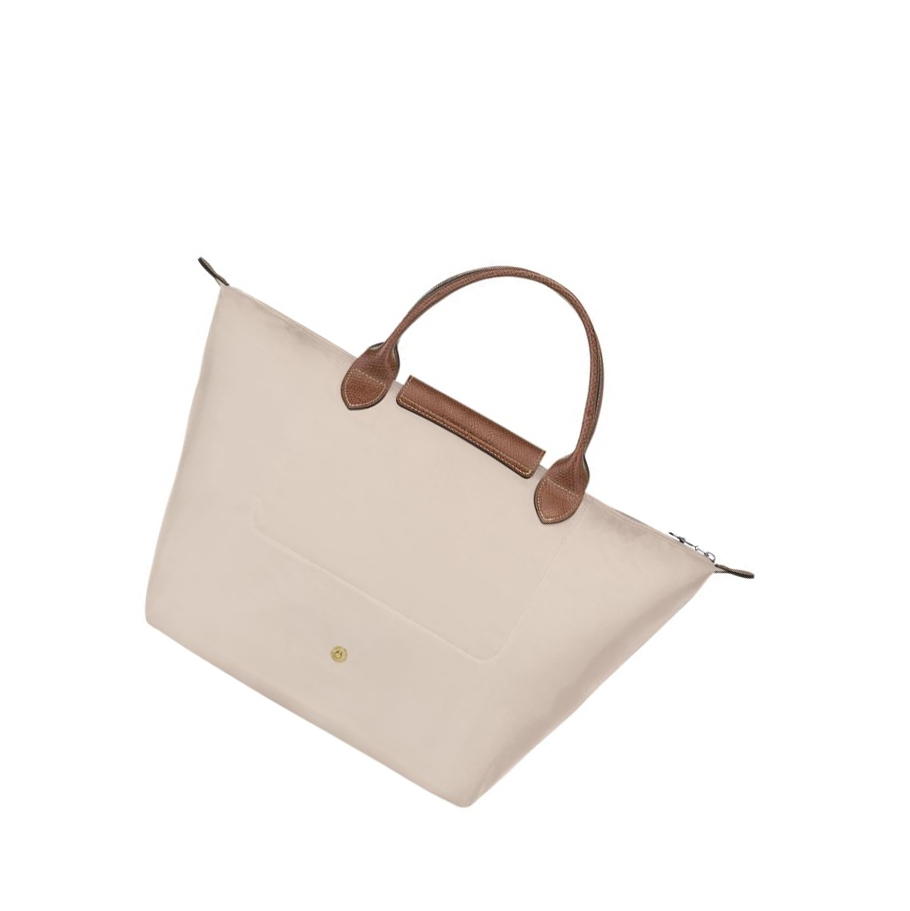 Longchamp Le Pliage Original M Håndveske Dame Beige | NO-KI0832