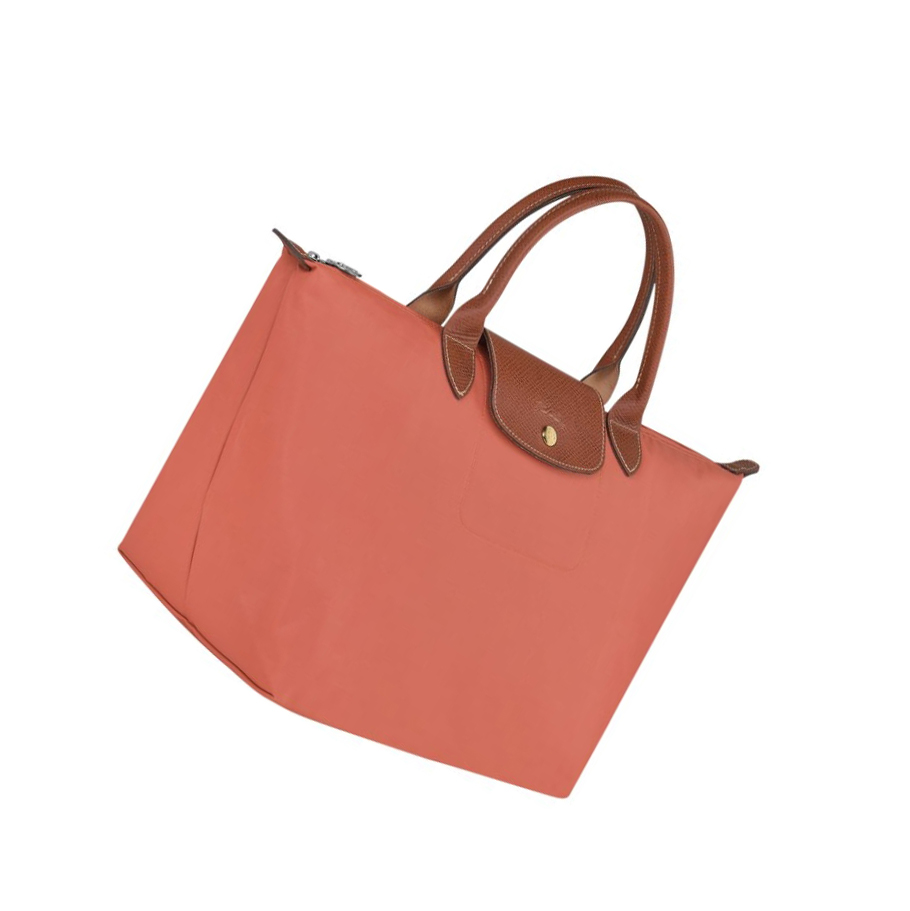 Longchamp Le Pliage Original M Håndveske Dame Rosa | NO-KP5807