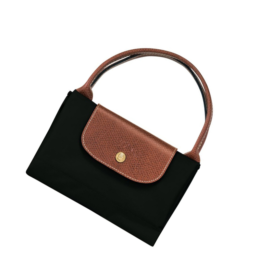 Longchamp Le Pliage Original M Håndveske Dame Svarte | NO-VH1579