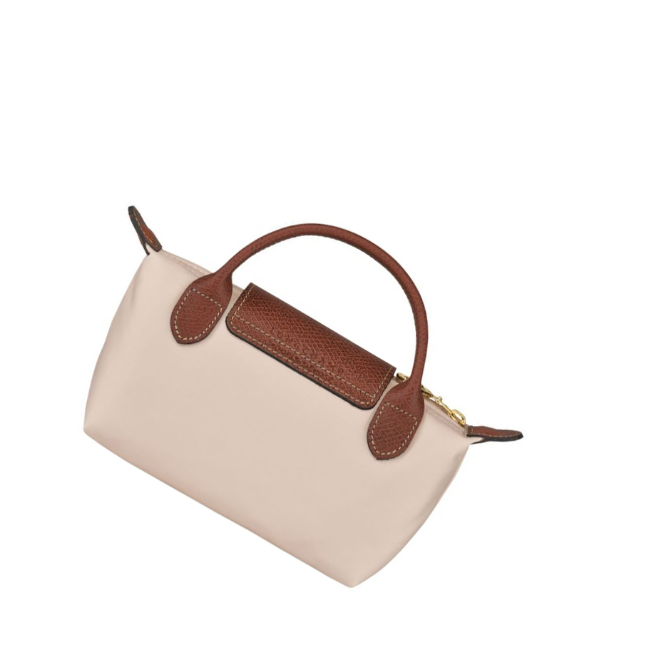 Longchamp Le Pliage Original Pouches Dame Beige | NO-DW5708