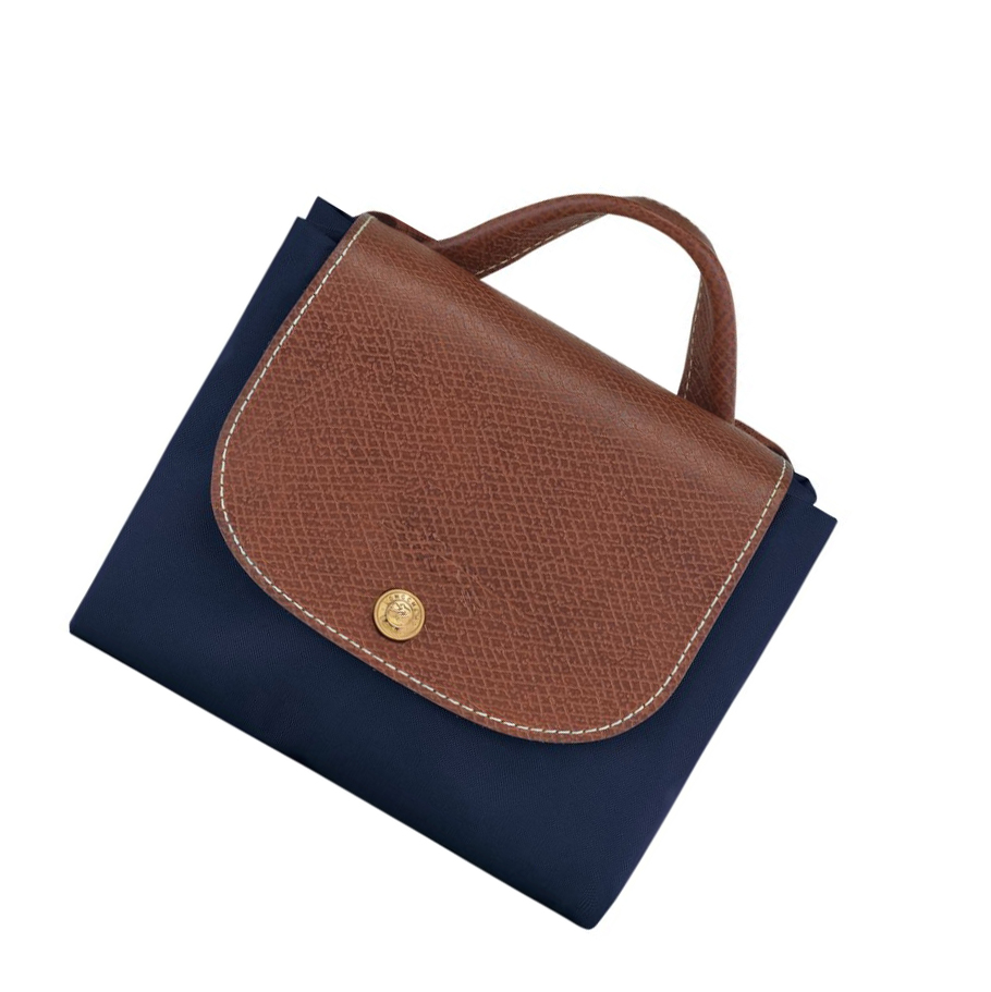 Longchamp Le Pliage Original Ryggsekk Dame Marineblå | NO-CP0986