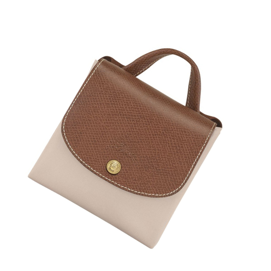 Longchamp Le Pliage Original Ryggsekk Dame Beige | NO-CT0942