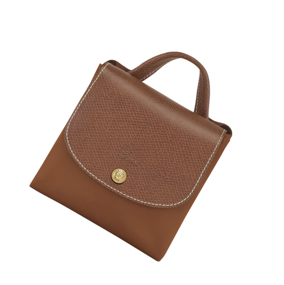 Longchamp Le Pliage Original Ryggsekk Dame Brune | NO-NC3628