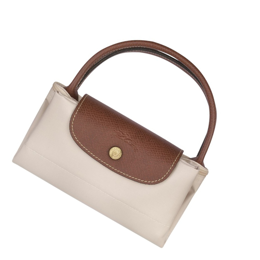 Longchamp Le Pliage Original S Håndveske Dame Beige | NO-HR1306