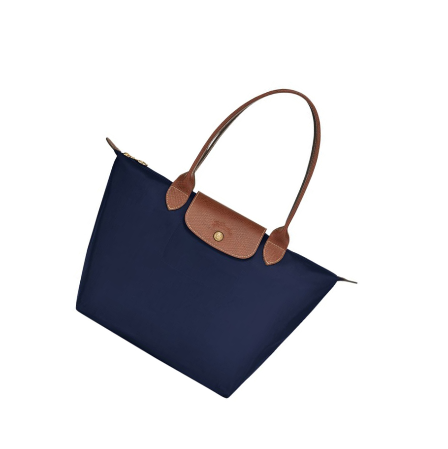 Longchamp Le Pliage Original S Skulderveske Dame Marineblå | NO-FB9781