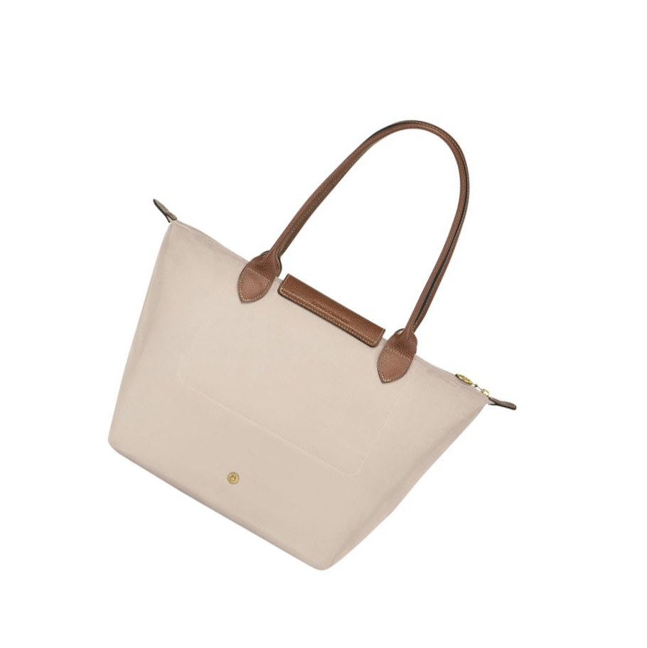 Longchamp Le Pliage Original S Skulderveske Dame Beige | NO-MZ7049