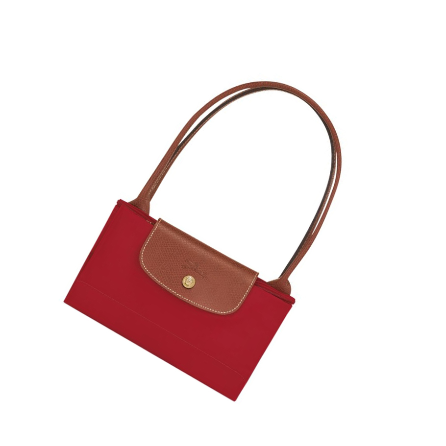 Longchamp Le Pliage Original S Skulderveske Dame Rød | NO-NZ3729