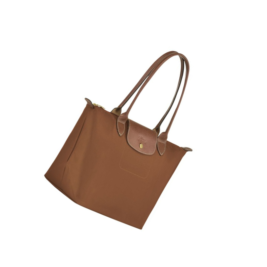 Longchamp Le Pliage Original S Skulderveske Dame Brune | NO-OA6395