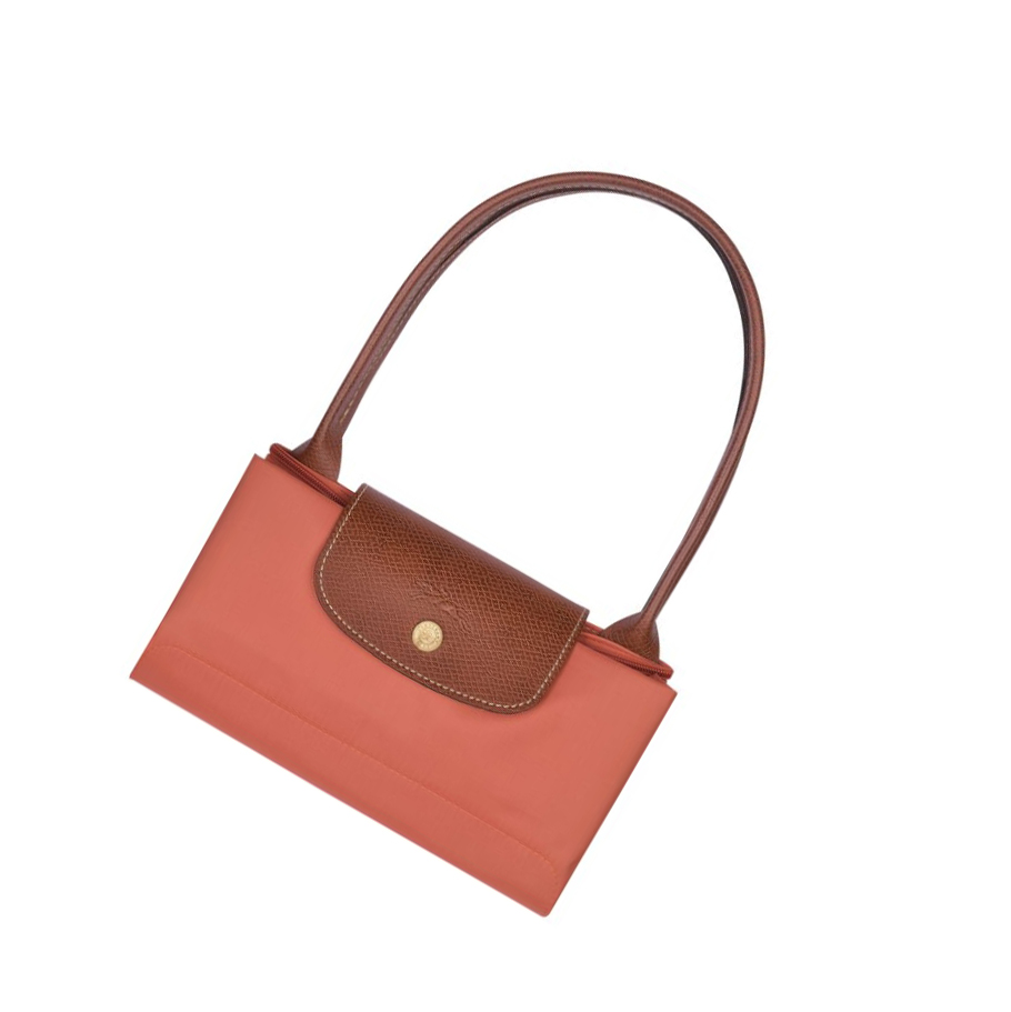 Longchamp Le Pliage Original S Skulderveske Dame Rosa | NO-TB1938