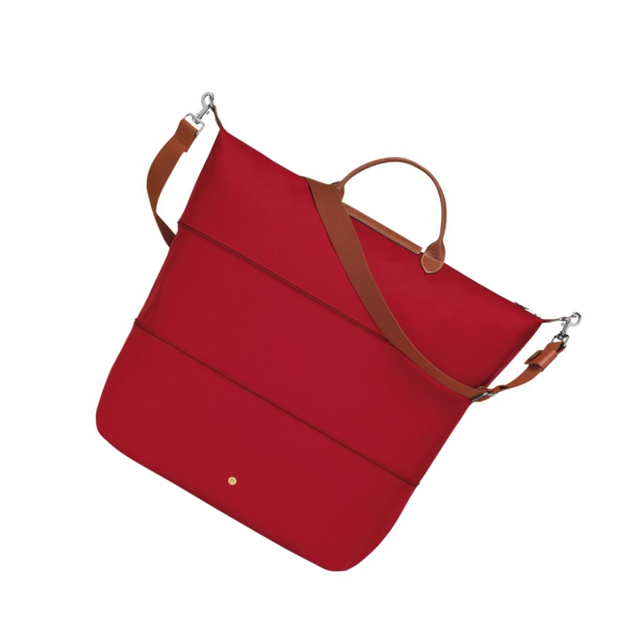 Longchamp Le Pliage Reiseveske Dame Rød | NO-IU2781